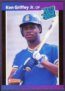 1989 Donruss Ken Griffey Jr. RC Seattle Mariners #33 - Picture 1 of 2