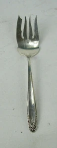 International PRELUDE Sterling Silver Large Cold Meat Fork 9" 2.6 Toz No Mono - Picture 1 of 4