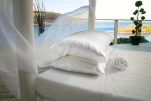 100% Pure mulberry Silk Charmeuse Pillowcase - 19 momme - Picture 1 of 5