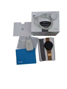 Pixel Watch LTE Silber Charcoal GA04303-DE (0840244600334) mit Milanese Armband - Zdjęcie 1 z 6
