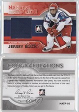 2010-11 ITG Heroes and Prospects National Pride Black Jersey Vladimir Tarasenko