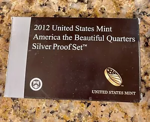 2012-s SILBER. U.S. Mint Made America the Beautiful QUARTERS Proof Set - Bild 1 von 3