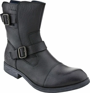 Men's Kenneth Cole Reaction Work Week Black Zip On Engineer Boot - Picture 1 of 5