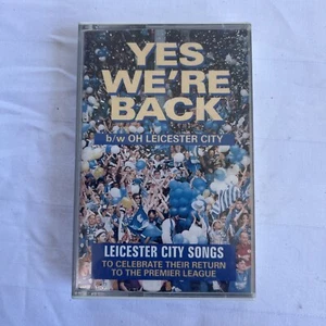 Yes We’re Back B/W Leicester City Cassette Tape - Bild 1 von 3