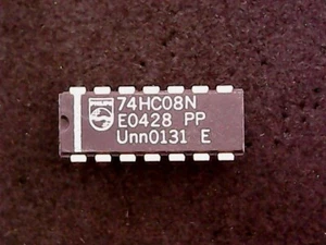 74HC08N - Philips Quad 2-Input AND Gate 74HC08 (DIP-14) GENUINE - Bild 1 von 1