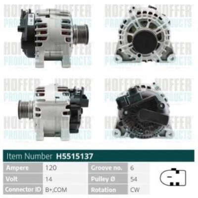 Alternatore per FORD C-MAX II H5515137 < - Immagine 1 di 3