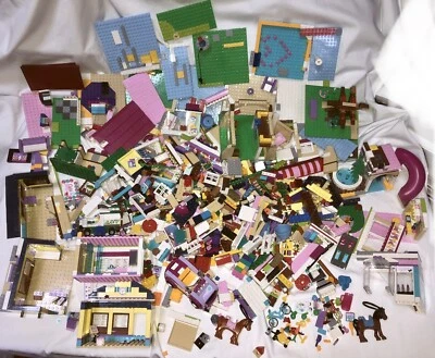 LARGE LOT LEGO FRIENDS SETS 8 + LBS. W/Accessories Bricks Blocks Plates Horse - Image 1 of 4