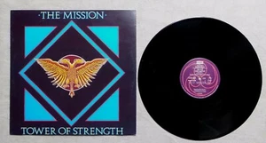 DISQUE VINYLE MAXI 45T 12" MUSIQUE / THE MISSION "TOWER OF STRENGTH" 1987 ROCK - Imagen 1 de 2