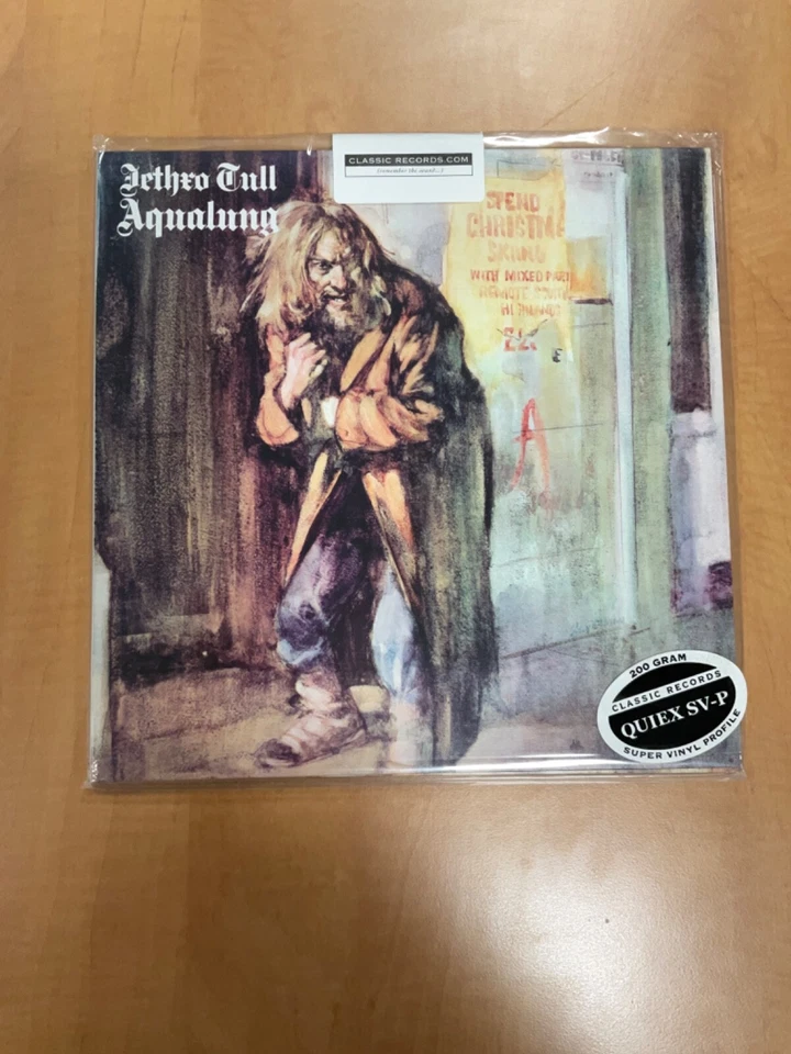 Jethro Tull Aqualung  Classic Records QUEIX SV-P 200g vinyl new and sealed - Image 1 of 2