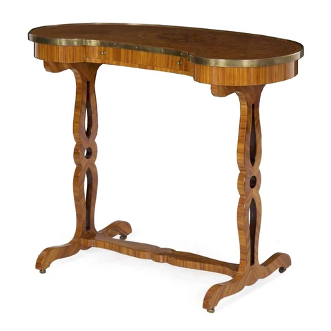 French Louis XVI Kingwood Writing Table A Rognon, 19th Century Cover