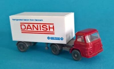 H0 Wiking: MAN Kühlcontainer Danish ESS-FOOD (1:87) - Bild 1 von 3