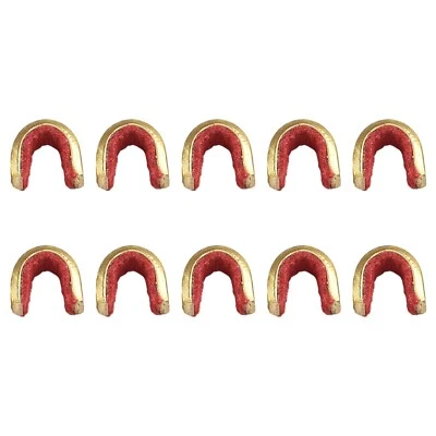 Brass String Nock Nocking Point Set for Recurve Small/Medium Size (5 Sets) - Image 1 of 4
