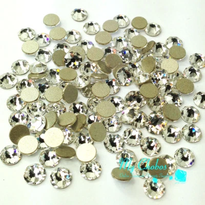 Swarovski 2058 / 2088 Flatbacks Rhinestones Wholesale Lot Bulk clear CRYSTAL 001 - Image 1 of 4