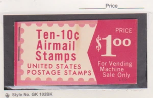 US Scott # BKC21 MNH Complete Booklet with C72c - Picture 1 of 1