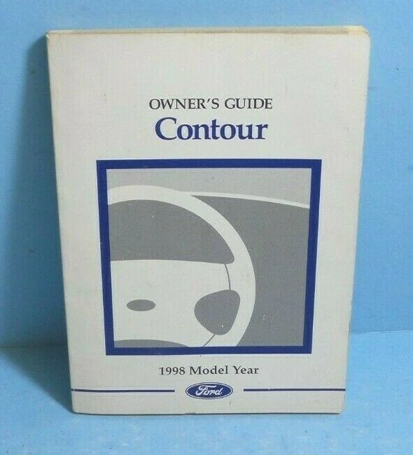 98 1998 福特 Contour 车主手册 — 第 1/1 张图片