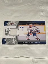 2013-14 Upper Deck Series One UD Game Jersey Bernie Nicholls #GJ-BN