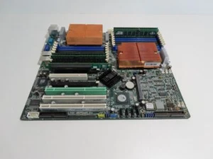 TYAN S3992 MOTHERBOARD W/ 2 X OPTERON QUAD 2.3GHZ (2376) + 8GB RAM & HEATSINK - Picture 1 of 6