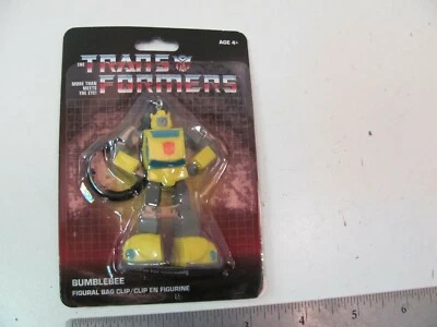 TRANFORMERS BAG CLIP FIGURE HASBRO 2019 BUMBLEBEE - Image 1 of 4
