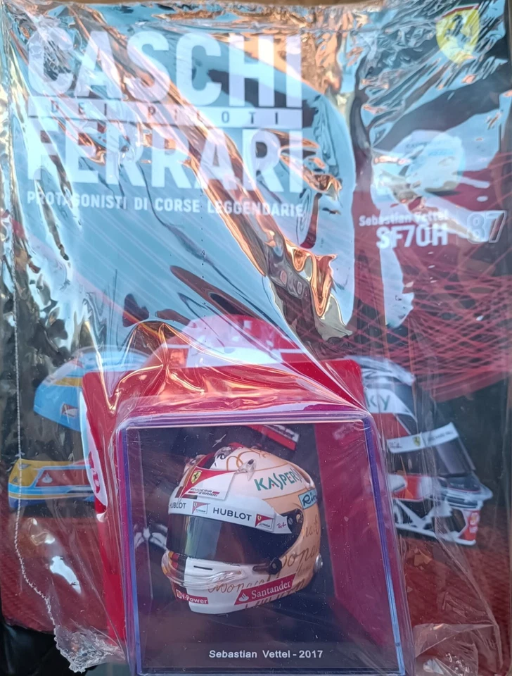 SEBASTIAN VETTEL (2017) GRAN PREMIO DI MONACO  I CASCHI DEI PILOTI FERRARI N.#87 - Immagine 1 di 4