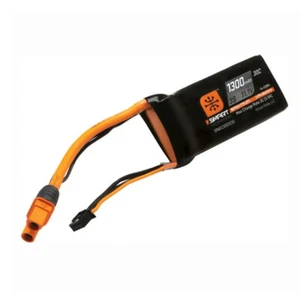 SPEKTRUM 11.1V 3S 30C 1300MAH SMART LIPO WITH IC3, SPMX13003S30M, HC_OZ - Picture 1 of 1