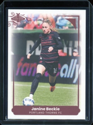 2022 Parkside JANINE BECKIE / SONIS rookie RC  🇨🇦 serial numbered #/749 - Image 1 of 2