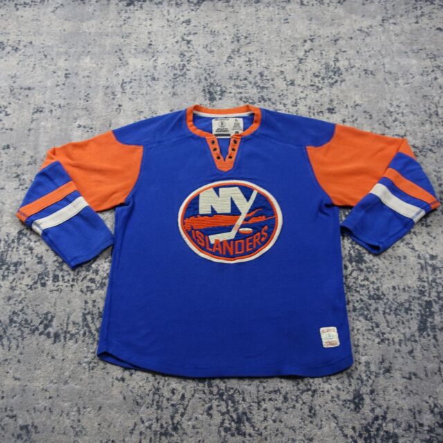 New York Islanders Vintage NHL Ugly Christmas Sweater Orange / XL