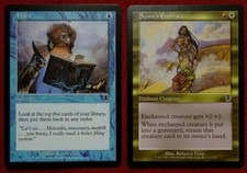Magic the Gathering MTG Apocalypse lot INDEX #25 x1 & SQUEE'S EMBRACE #122 x1 NM