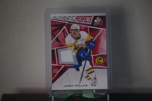 2021-22 Upper Deck SP Game Used CHL Edition Red Jersey Josh Pillar #60 - Picture 1 of 2