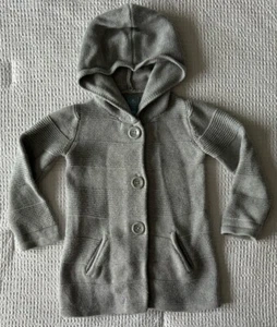Baby Gap Mädchen 3 Jahre 3T 4T Kleinkind Pullover Jacke grau durchgehende Knopfleiste Cardigan - Bild 1 von 7