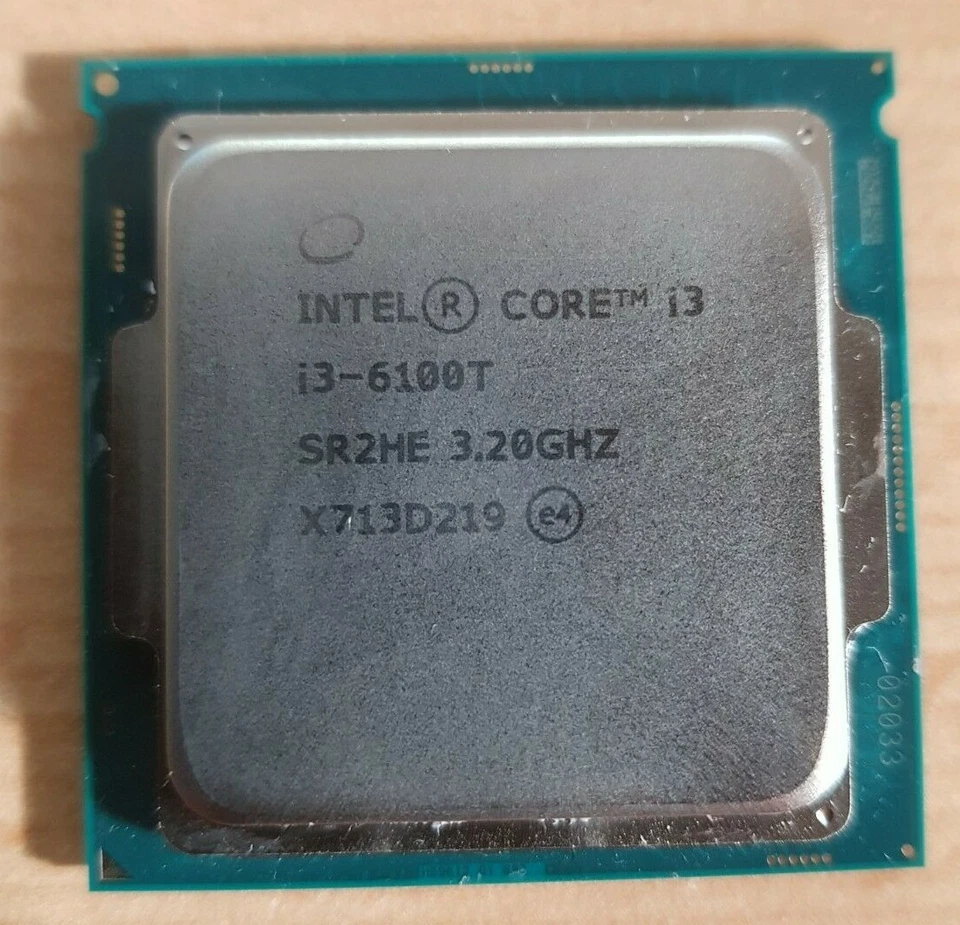 INTEL Core I3-6100T i3 6100T 3,2 GHz LGA1151 3MB Cache Tray CPU X603C959 SR2HG - Bild 1 von 1