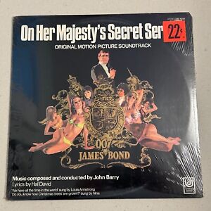 SEALED!! James Bond 007 "On Her Majesty's Secret Service" LP 1st 1969 Soundtrack