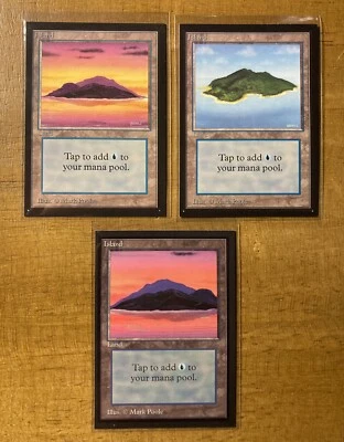 MTG✨ISLAND Land SET✨ Collectors’ Edition MINT 1993 Mark Poole Art UNPLAYED - Image 1 of 4
