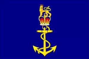 Bandiera Comandante Generale Royal Marines - Materiale Bandiera Qualità Varie Misure - Foto 1 di 7