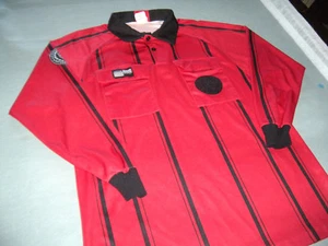 OFFIZIELLES SPORT US FUSSBALL SCHIEDSRICHTER TRIKOT SHIRT ERWACHSENE MEDIUM - Bild 1 von 3