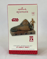 HALLMARK 2013 KEEPSAKE STAR WARS AT  JABBA'S MERCY  CHRISTMAS ORNAMENT MAGIC NIB