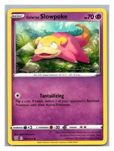 Galarian Slowpoke 054/163 - Pokémon Swsh05: Battle Styles Regular NM - Picture 1 of 3