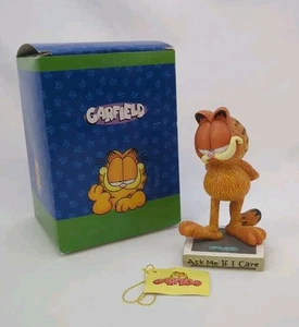 Figura de cerámica Garfield "What Do I Care" Westland Giftware nueva - Imagen 1 de 11
