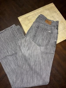 Gap black Denim Boot Cut Men’s 32x 32 Button up Low Rise. EUC - Picture 1 of 9