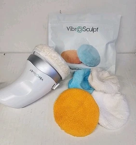 VibrOsculpt Body Sculpting For Cellulite Deep Tissue Massage Handheld 4New Pads - Picture 1 of 16