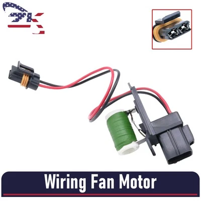 Motor ventilador de cableado 68026780AA apto para Jeep Wrangler Liberty 2008-2012 Foto 1 de 4