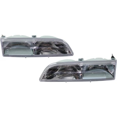 For 1989-1993 Ford Thunderbird Headlights Pair For FO2502115 — 第 1/4 张图片