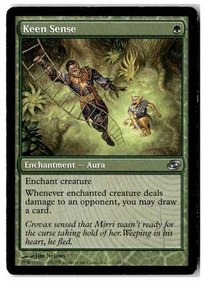 MTG Keen Sense - Planar Chaos  Heavily Played English - Image 1 of 2