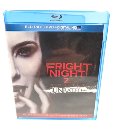 Fright Night 2: Unrated - Region A Blu-Ray 2013 Will Payne Jaime Murray BLU + DV - Image 1 of 4