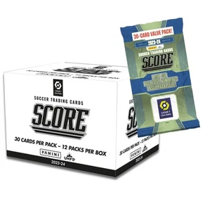 Trading Card Panini Scoccer Score 2 Ligue 1 23-24 - Boite 12 Fatpack 30 Cartes - Imagen 1 de 1