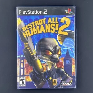 Destroy All Humans 2 PS2 solo custodia e manuale. Senza disco. - Foto 1 di 3