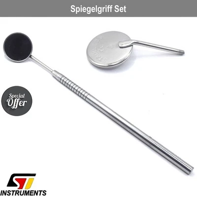 SLITE TECH INSTRUMENTS "Dental Zahnspiegel Nr.4 Mundspiegel mit Griff Edelstahl Zahnarzt Instrumente"