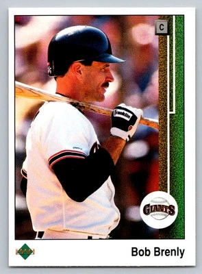 1989 Upper Deck # 479 - Bob Brenly - San Francisco Giants - Image 1 of 2