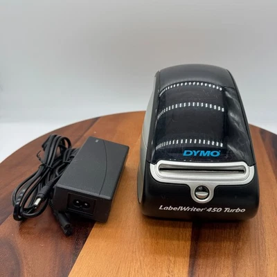 Impresora de etiquetas térmicas Dymo LabelWriter 450 Turbo 1750283 con cable de alimentación Foto 1 de 4