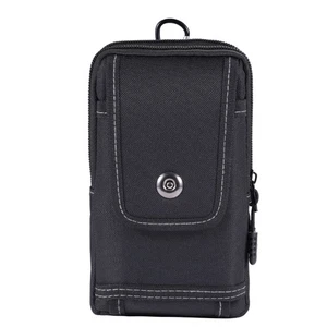 Stylish Belt Pouch Men Oxford Fabric Phone Bag Perfect for Camping and Hiking - Picture 1 of 8