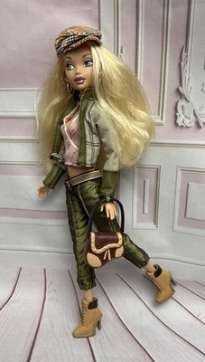 Barbie My Scene Kennedy Doll In City Scene Cafe Pants Jacket Mattel 2003 Retired - Image 1 of 4